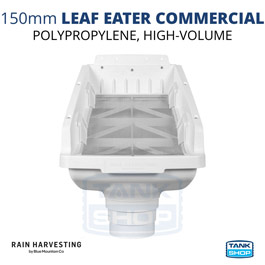150mm Leaf Eater Commercial Rain Head (Polypropylene) RHCL60