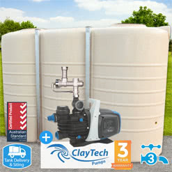 5000l Slimline Tank w/ CMS4A Rainwater Management System