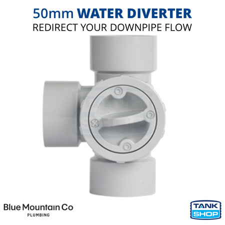 50mm Water Diverter (HW0002) Blue Mountain Co Plumbing