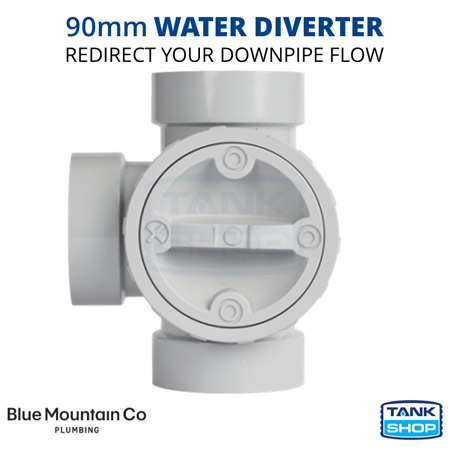 90mm Water Diverter (HW0001) Blue Mountain Co Plumbing
