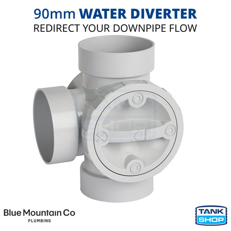 90mm Water Diverter (HW0001) Blue Mountain Co Plumbing