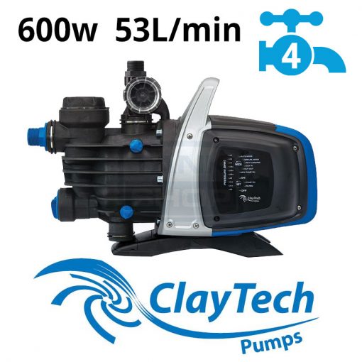 ClayTech C4 Rainwater Pressure Pump External Jet