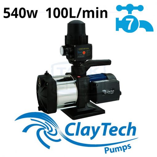 ClayTech Inox 230A Rainwater Pressure Pump External Multi-Stage
