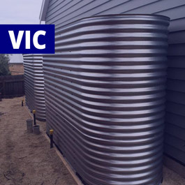 Slimline Stainless Steel Tanks (Victoria)