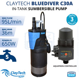 Claytech BlueDiver C30A In-Tank Pressure Pump