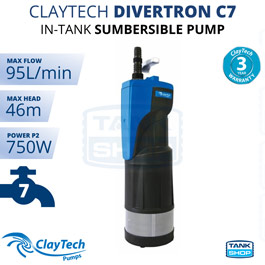 Claytech Divertron C7 In-Tank Pressure Pump