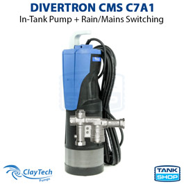 ClayTech DiverTron CMS C7A1 In-Tank Rainwater Management System