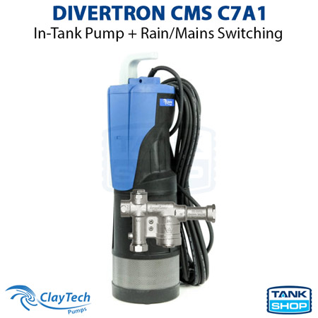 ClayTech DiverTron CMS C7A1 In-Tank Rainwater Management System