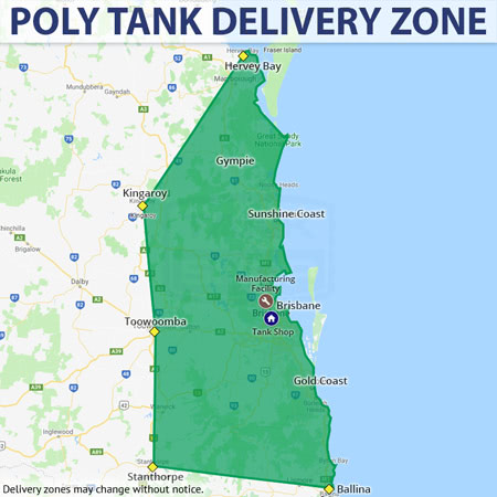 Poly Tank Delivery Zone
