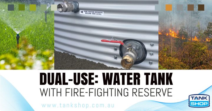Dual-Use: Water Tank with Fire-Fighting Reserve
