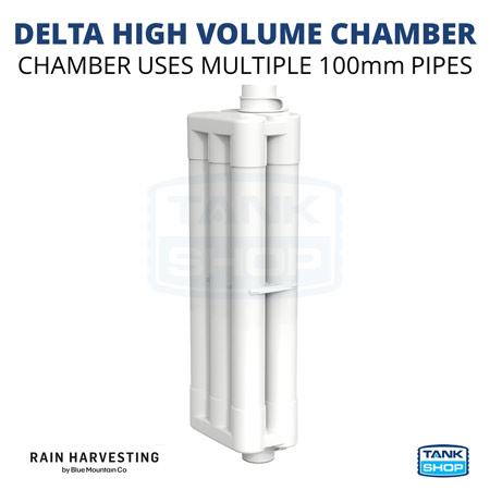 First Flush Delta - high volume chamber