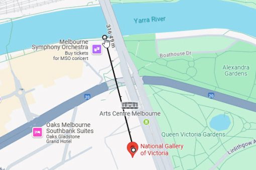 How to measure distance with Google Maps