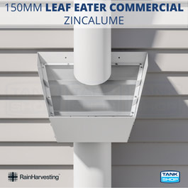Leaf Eater 150mm Commercial Zincalume RHCL22