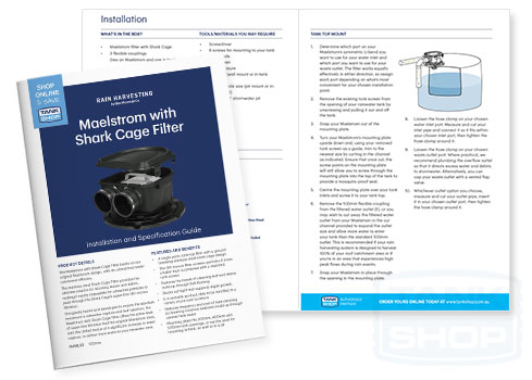Maelstrom Filter Shark Cage RHML02 Installation Specification Guide