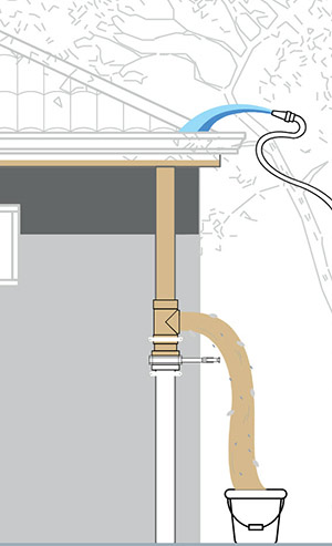 How to clean gutters GSFP02