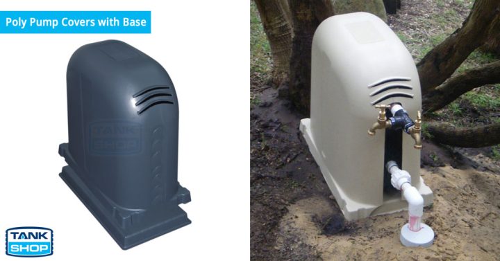 Poly Pump Cover and Base Set for Water Tank Pump