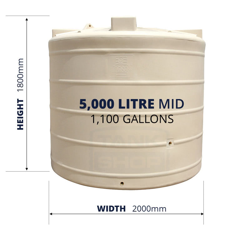 5000 Litre Water Tank Size Free Word Template