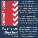 Australian Standards (AS/NZS 4766) - Tank Shop