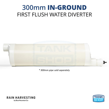 Rain Harvesting 300mm In-Ground First Flush Water Diverter