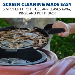 Rain Harvesting Tank Maintenance Tray - screen cleaning made easy