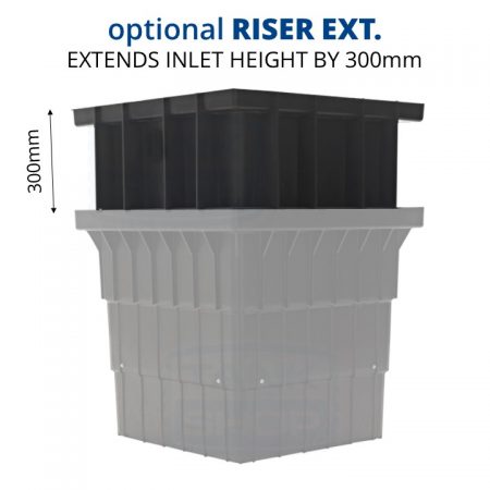 Rain Harvesting 700mm Filter Pit Optional Riser Extension TAFP06