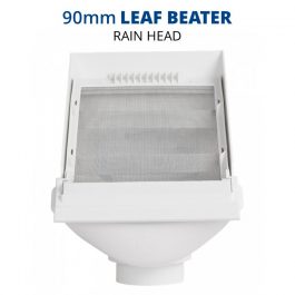 Rain Harvesting 90mm Leaf Beater Rain Head