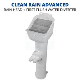 100mm Downpipe First Flush Water Diverter (Rain Harvesting) - WDDP02