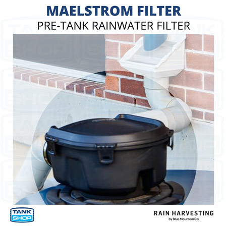 Rain Harvesting Maelstrom Filter RHML01 Installation Example 2