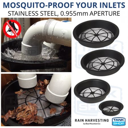 Mosquito-Proof Water Tank Inlet Screen