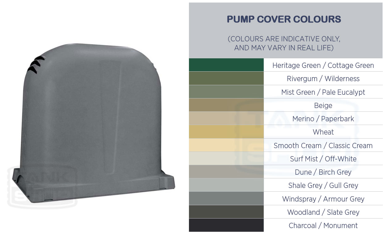 REEFE Pump Cover Colours