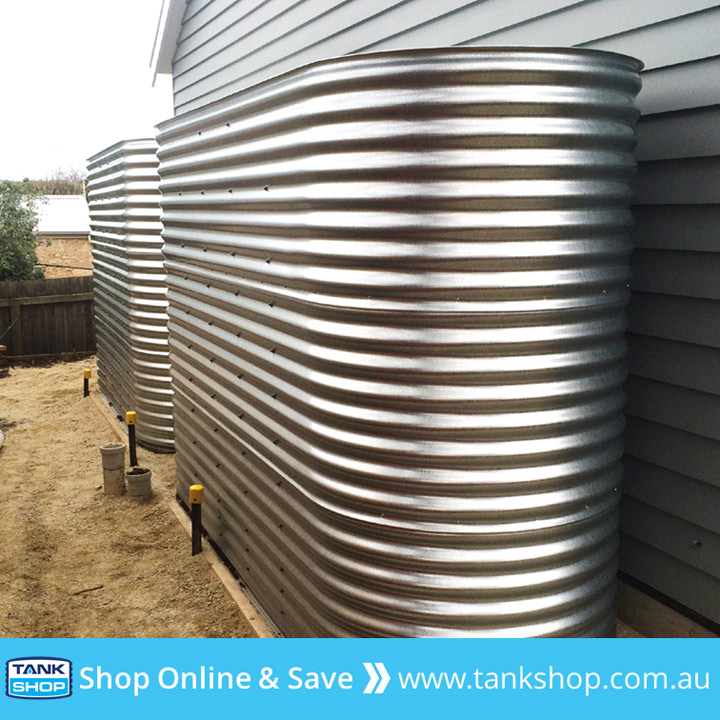 7500 Litre Slimline Stainless Steel Water Tank (Grade 304 or 316