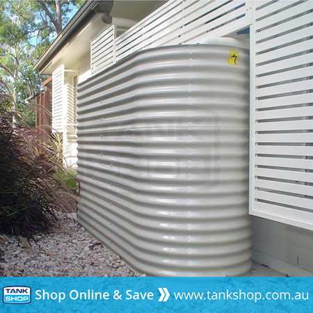 Slimline steel tanks are ideal for narrow spaces
