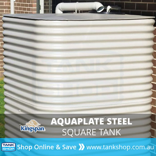3500 Litre Square Aquaplate Steel Water Tank (Kingspan) Tank Shop