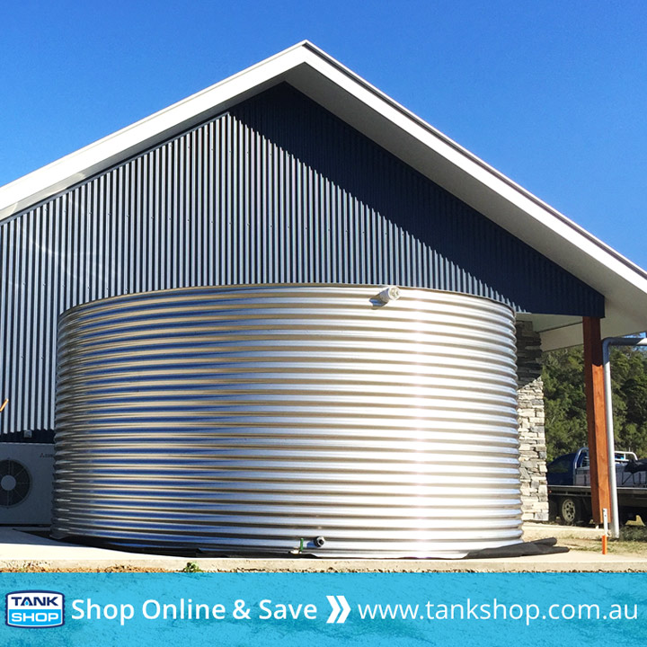 10000 Litre Round Stainless Steel Water Tank (Grade 304 or 316) Tank Shop