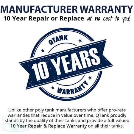 Poly Tank Manufacturer 10 Year Warranty