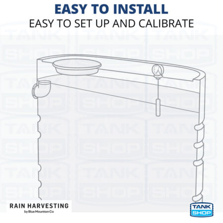 Water Tank Gauge - Level Indicator TATG02 - Easy to install